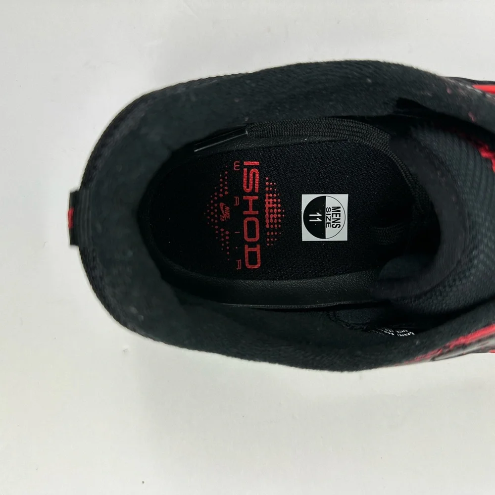 Men's Nike SB Ishod Wair Skate Skateboard Shoes Black/Red DV5473-001 - Size 11 - Picture 8 of 9